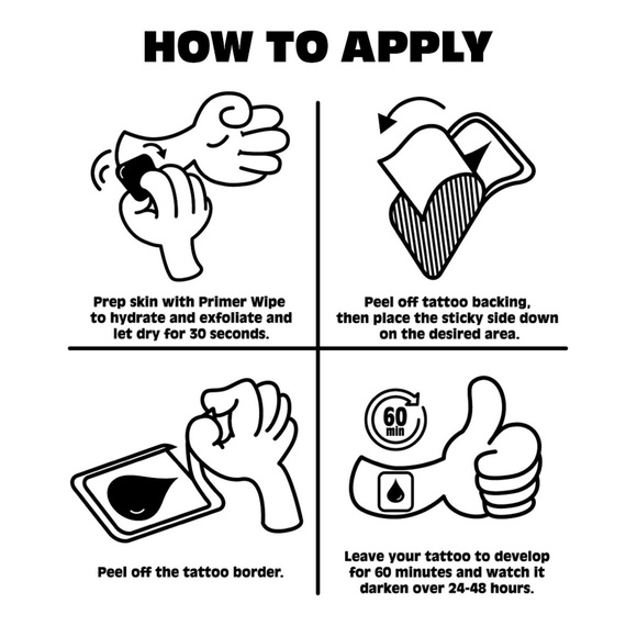 Inkbox Temporary Tattoos 2 Packs (2 in each pack) - Picture 8 of 10